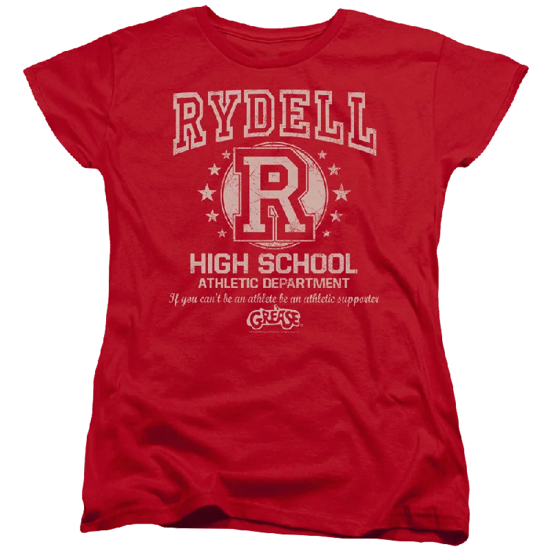 Grease Rydell High - Women's T-Shirt Polka Dot Checkered Tartan