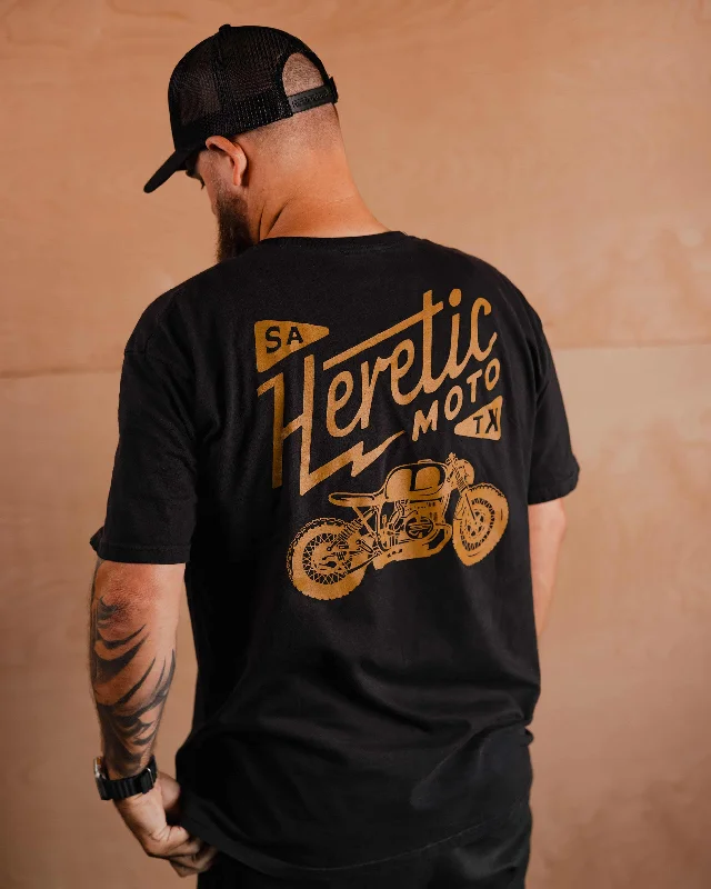Lightning Moto Tee Layered Multi-layer Single Layer
