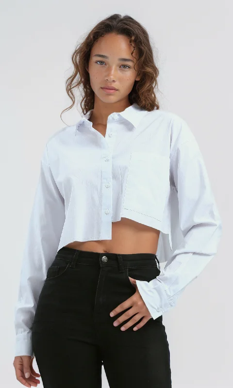 O191378 Solid Short Sleeves Casual Buttoned Shirt Lace Blend Ribbed Blend Corduroy Blend