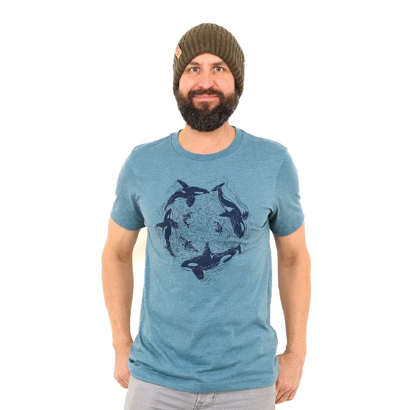 Orca Pod T Shirt Polka Dot Checkered Tartan