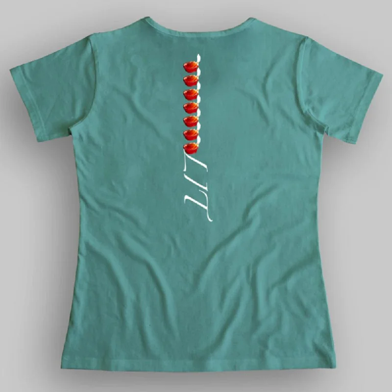 Summer T-shirt for Women(LIT) Chenille Blend Fleece Blend Nylon Blend