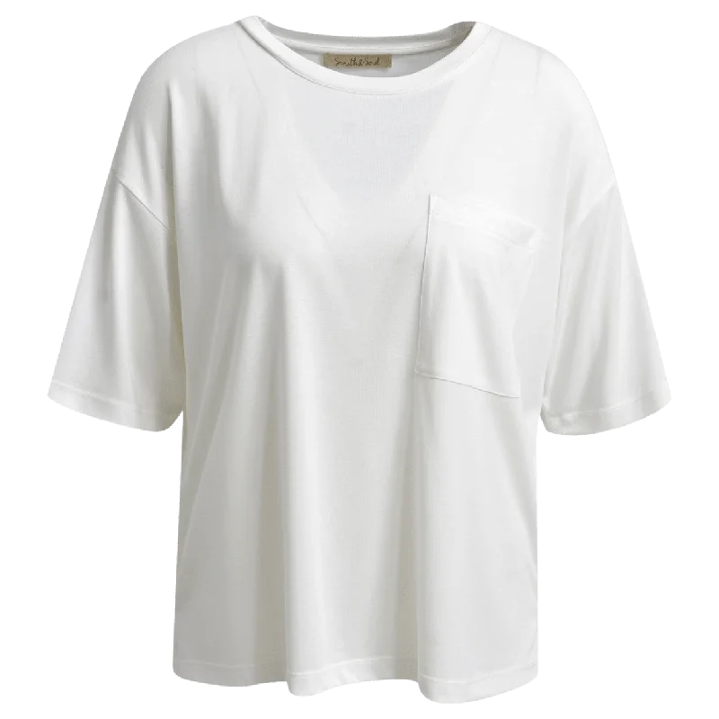 Smith & Soul T-Shirt with Chest Pocket Handmade Hand-knitted Hand-woven