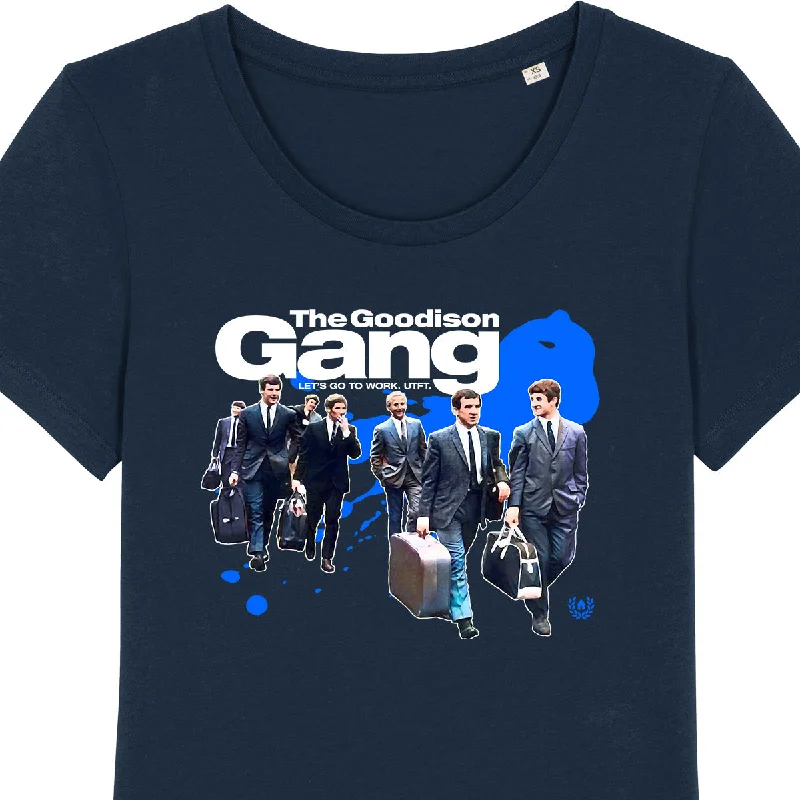 The Goodison Gang Women's Tee Machine Wash Dry Clean Hand Wash