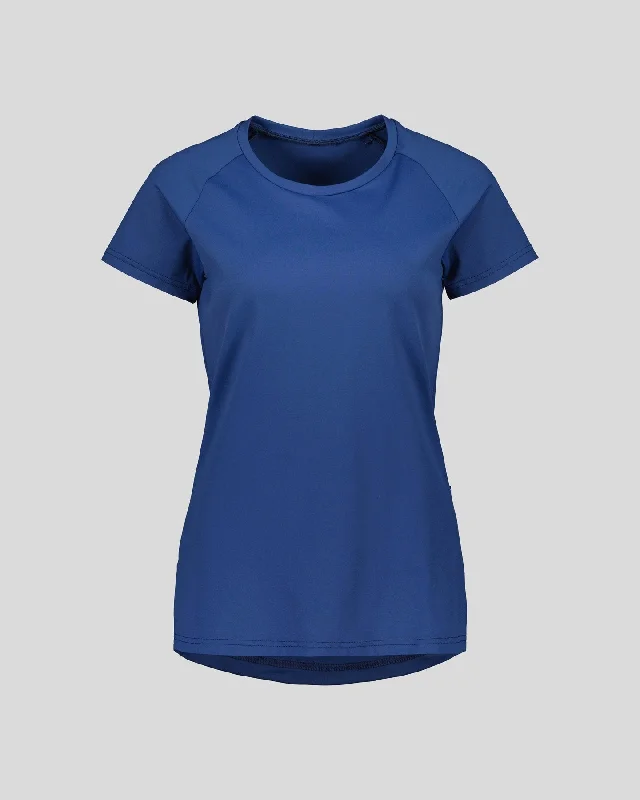 W's Cella Sport T-Shirt - Oeko-tex 100 Standard Certified Polyamide Striped Floral Plaid
