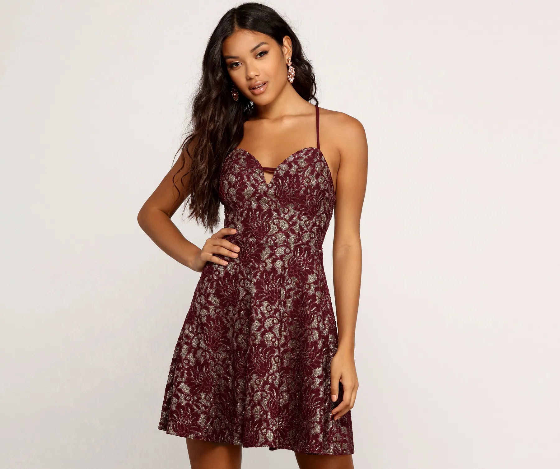 Keely Party Dress Tunics Distressed trendy
