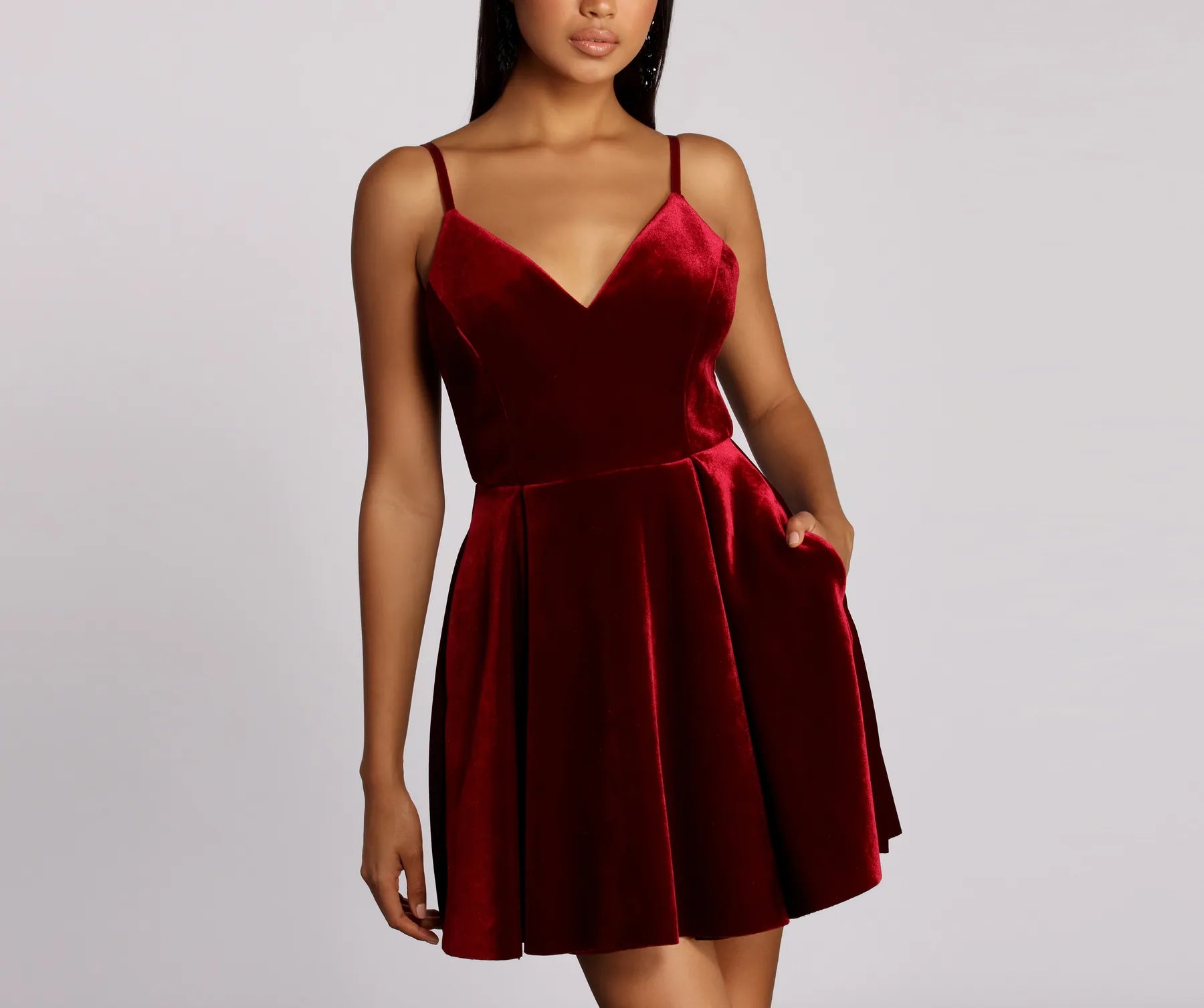 Lily Bonded Velvet Mini Dress Bodycon Club Sequined