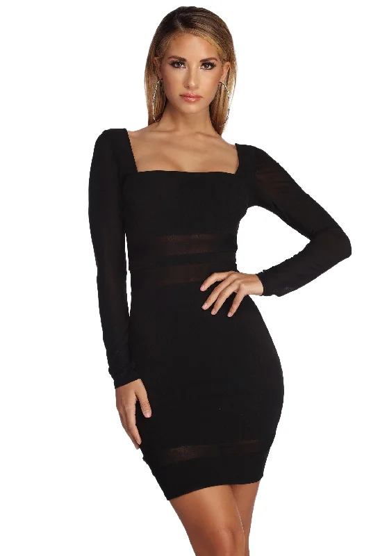 Miss Me Mesh Mini Dress Tunics Floral girly