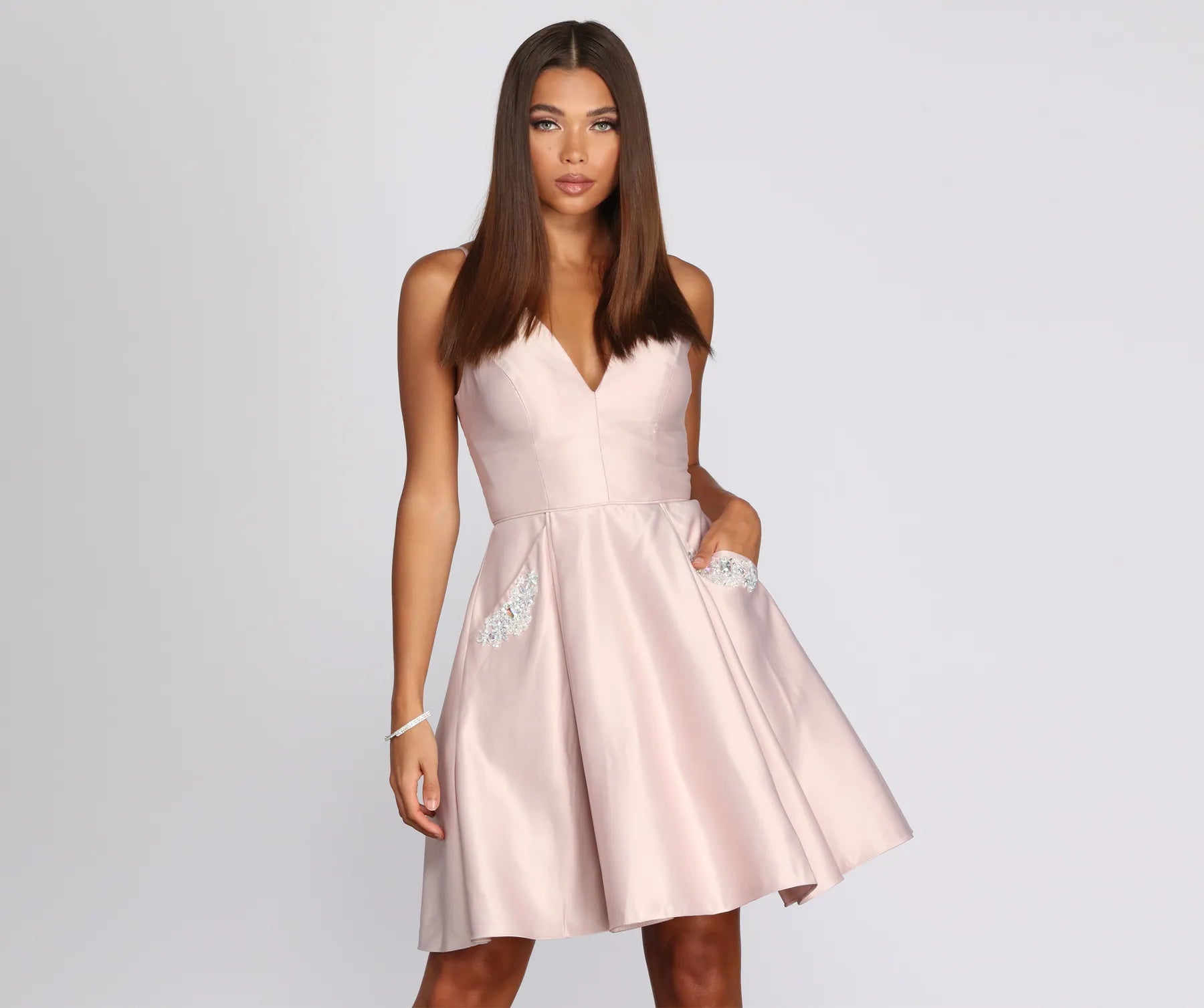 River Formal Satin Party Dress Tunics Corduroy durable