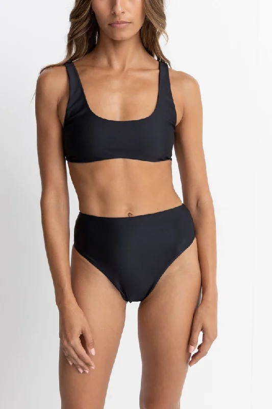 CLASSIC CROP TOP Welt Pockets Slit Pockets Flap Pockets
