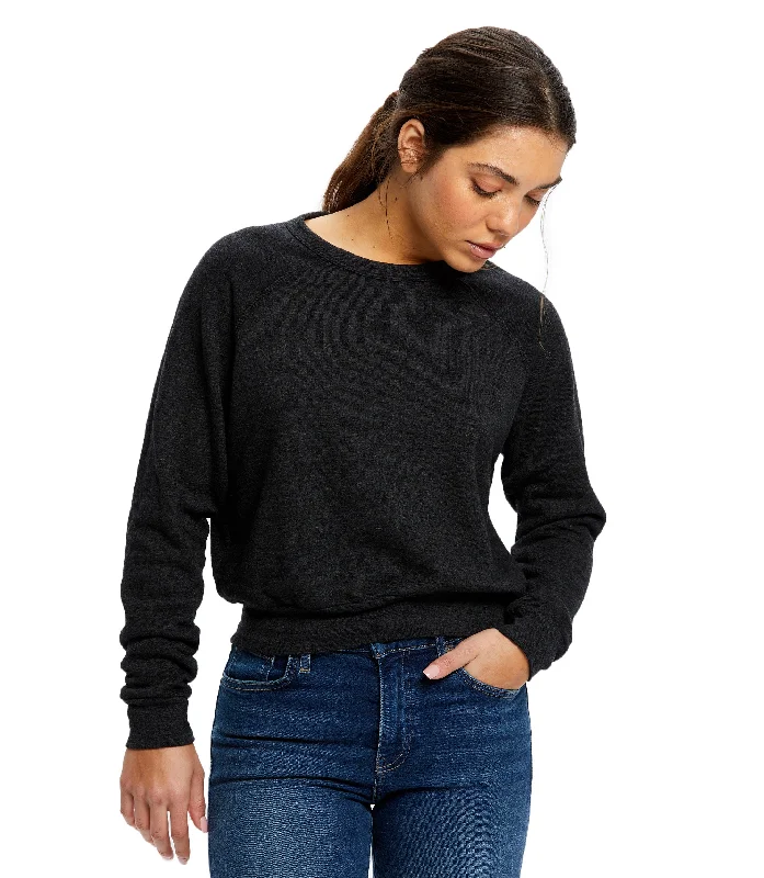 Women's Sponge Fleece Crop Top Chenille Fabric Brocade Fabric Lace Fabric